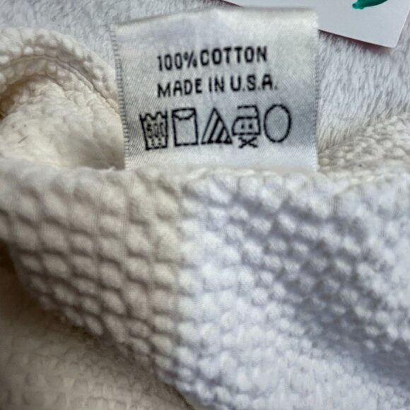 Jan de Luz Carmel Womens Textured Button Down Tunic Shirt Dress Medium White - Picture 4 of 8